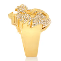 Wu-Tang X King Ice - 28mm Tiger Style Ring -King Ice Shop wu tang x king ice 28mm wu tiger ring king ice 36736156827823