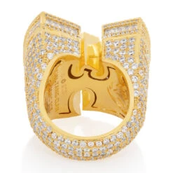 Wu-Tang X King Ice - 30mm Wu-Tang Logo Ring -King Ice Shop wu tang x king ice 30mm wu tang logo ring king ice 36398639284399