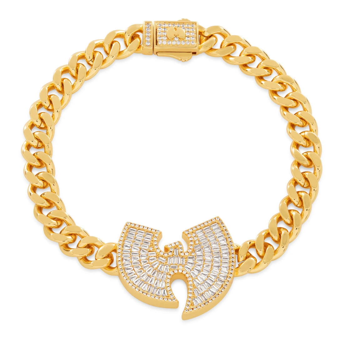 Wu-Tang X King Ice - 8mm Wu-Tang Logo Bracelet 1 Wu-Tang X King Ice - 8mm Wu-Tang Logo Bracelet