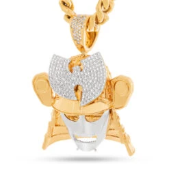 Wu-Tang X King Ice - Wu Samurai Necklace -King Ice Shop wu tang x king ice wu samurai necklace 14k gold 2 6 king ice 36398590853295