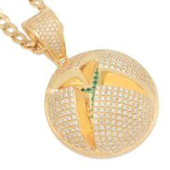 Xbox X King Ice - Solid Gold Sphere Logo Necklace 8 Xbox X King Ice - Solid Gold Sphere Logo Necklace -King Ice Shop xbox x king ice solid gold sphere logo necklace solid gold 14k gold 1 8 king ice 37562361217199