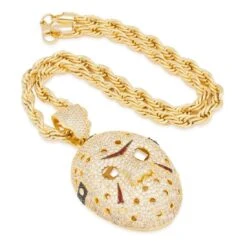 XL Hockey Mask Necklace 10 XL Hockey Mask Necklace -King Ice Shop xl hockey mask necklace king ice 30559349932207