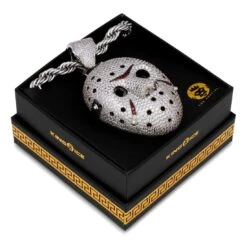 XL Hockey Mask Necklace 14 XL Hockey Mask Necklace -King Ice Shop xl hockey mask necklace king ice 30559643631791